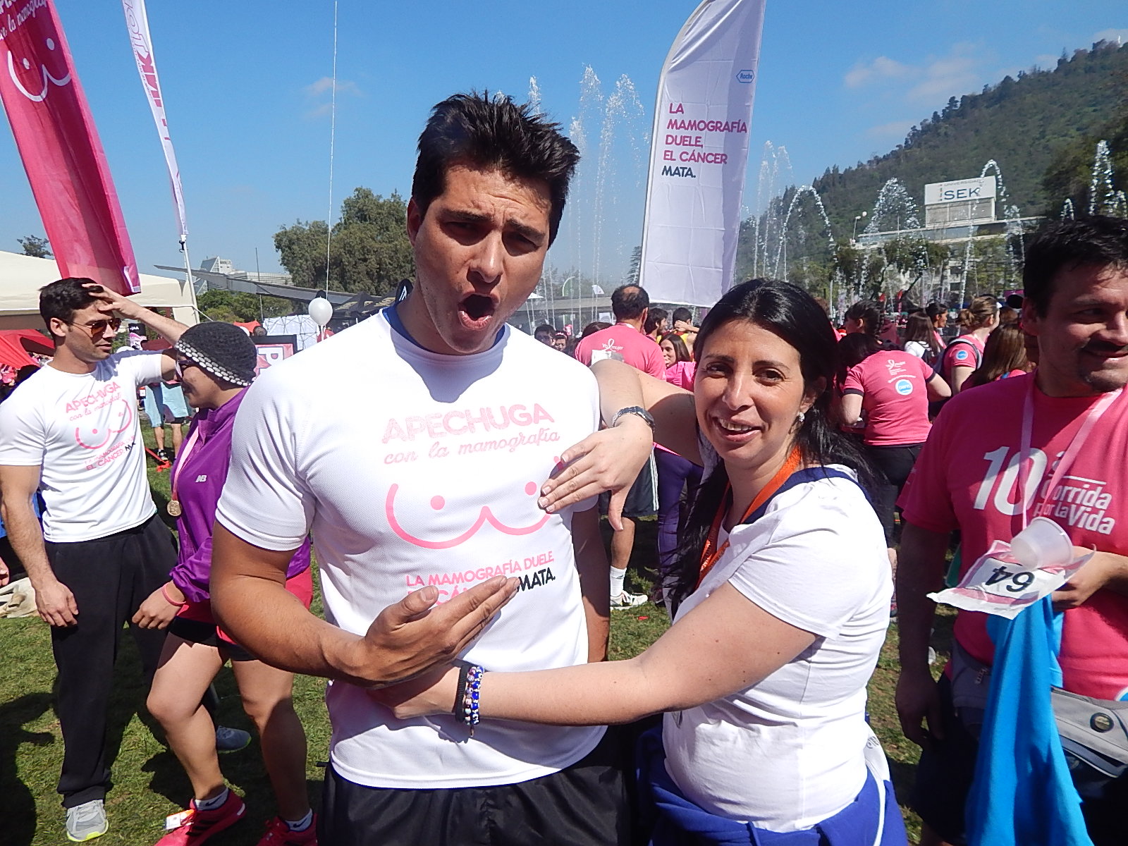 Corrida Yo Mujer, stand Roche